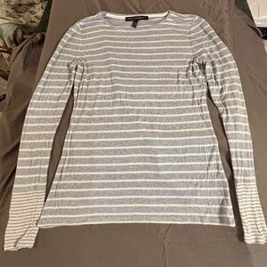 Striped Long Sleeve Shirt Blue/White Size Small. Great classic piece